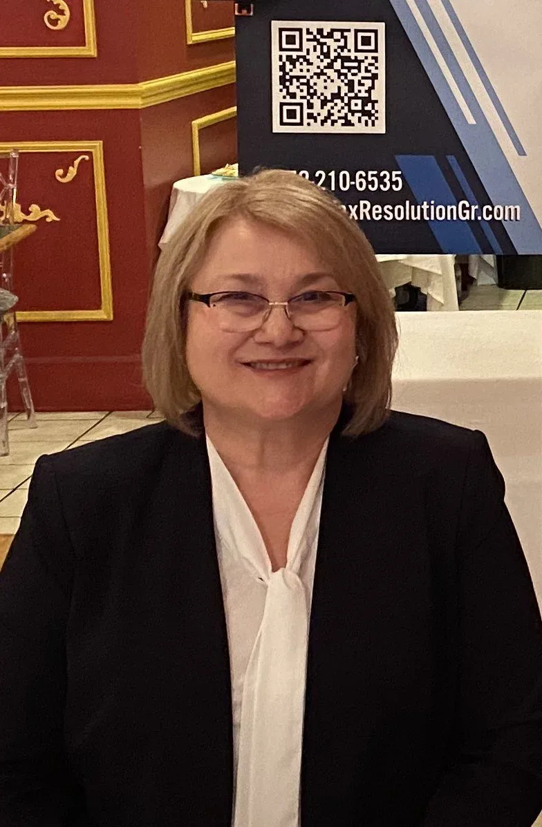 Elena Kolesnik, founder of Tax Resolution Group